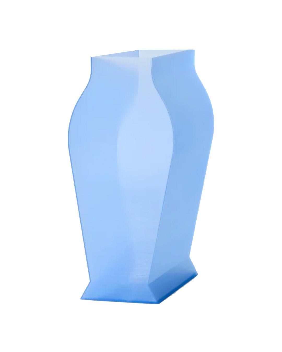 Das Pieces ''Facet'' 3D Printed Mavi Vazo