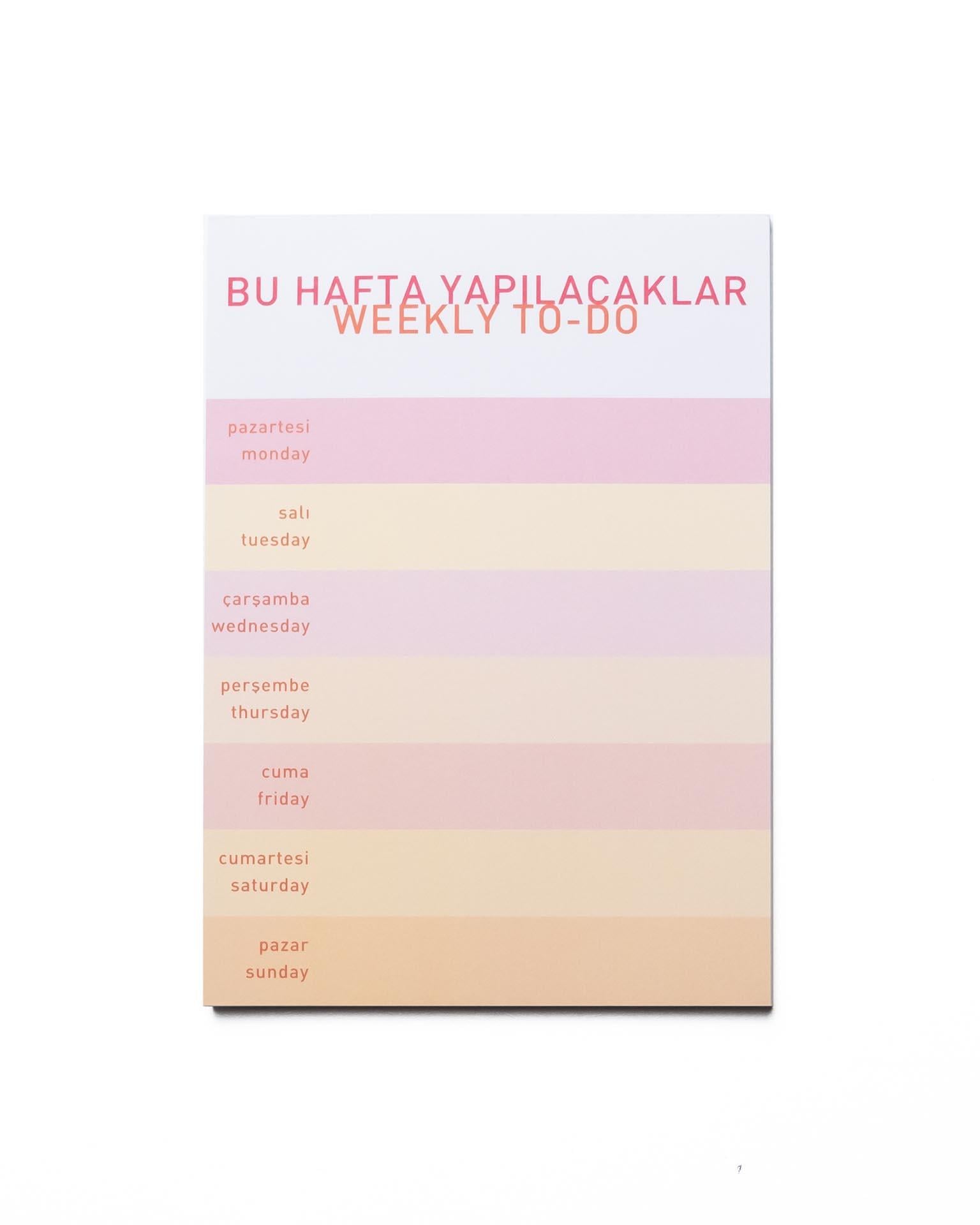 Kağıthane Haftalık Bloknot