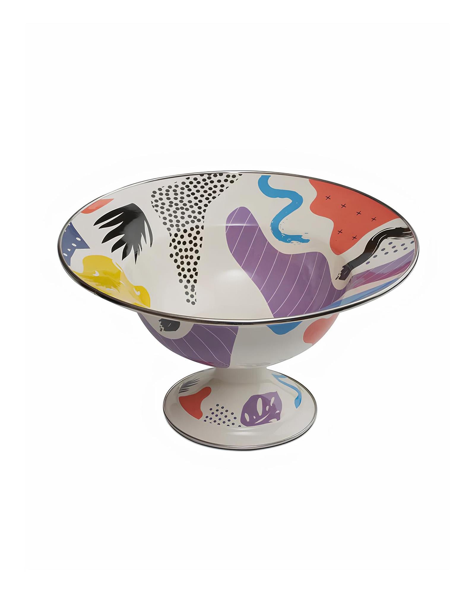 Kapka Flashback Ayaklı Büyük Servis Tabağı