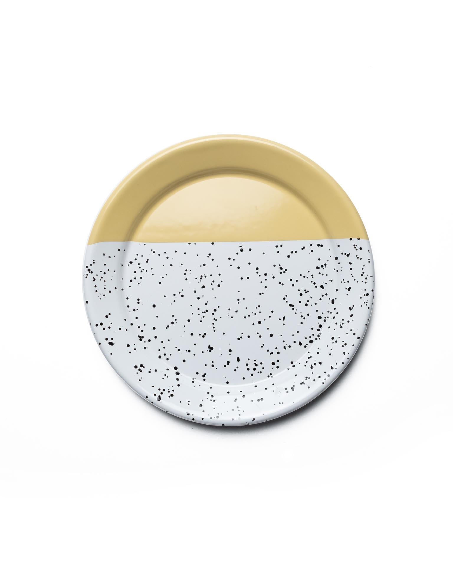 Kapka Mind-Pop Sarı Emaye Tabak