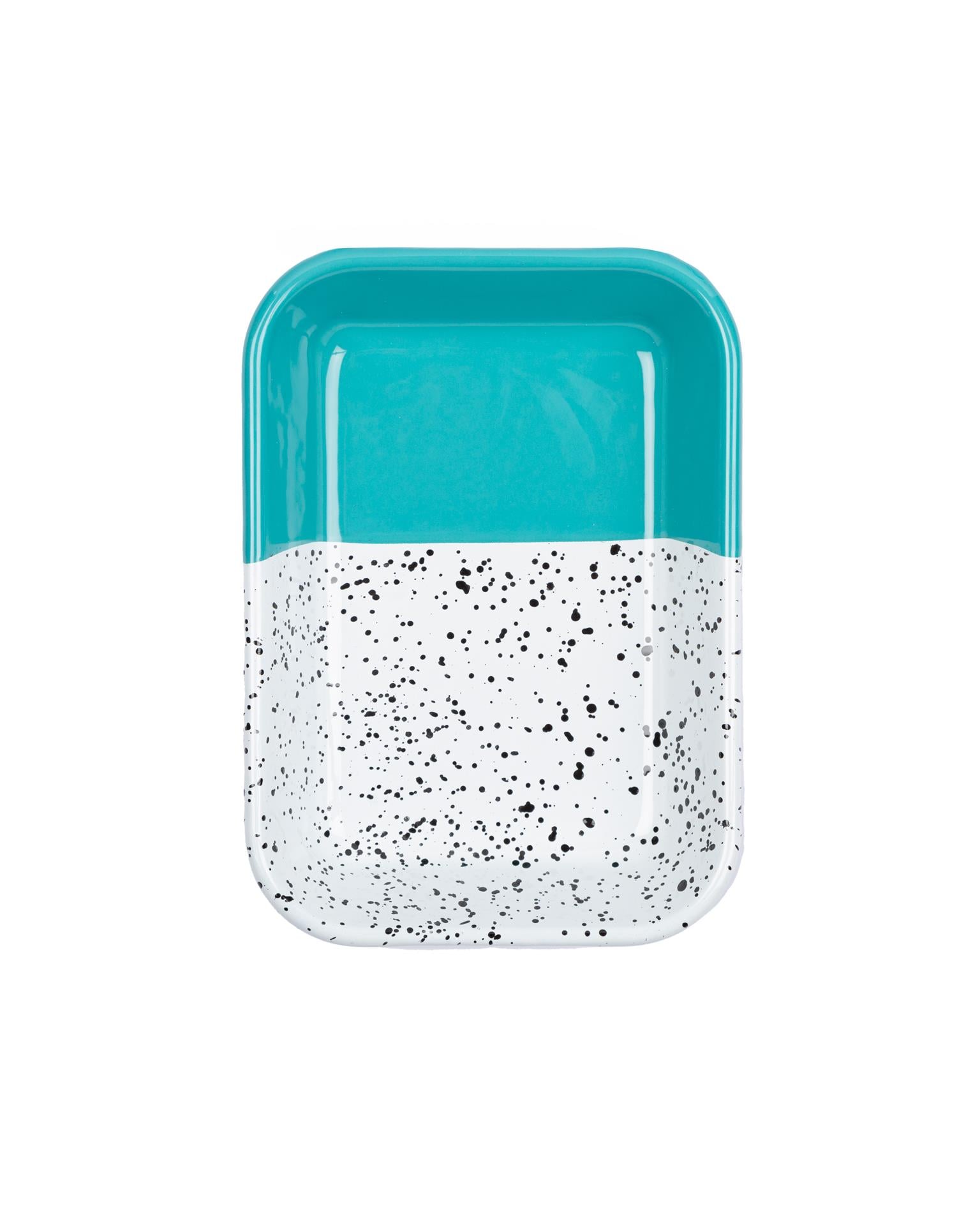 Kapka Mind-Pop Yeşil Emaye Meze Tabağı-21 cm