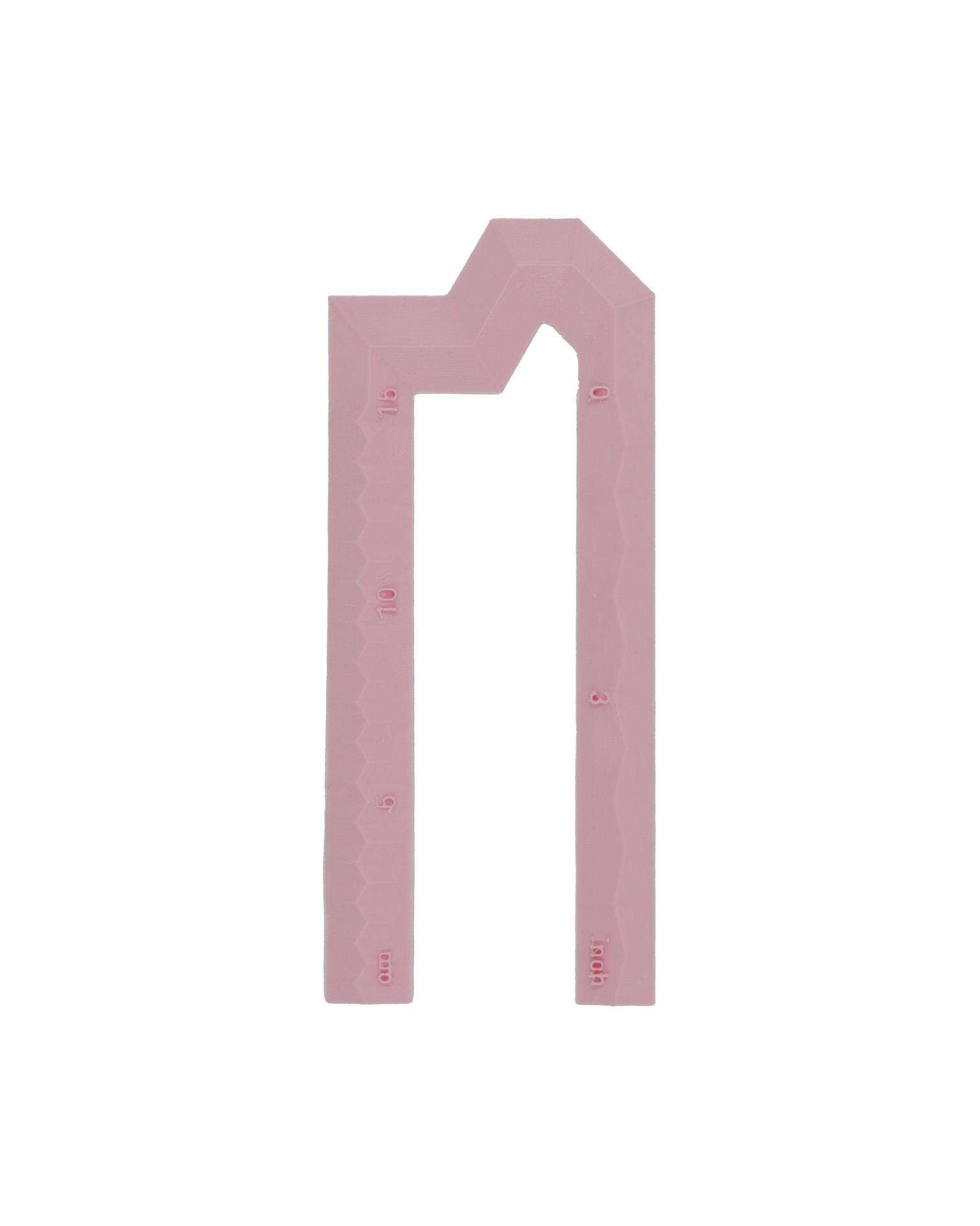 Köşe Cetvel - Pembe - Form&Seek