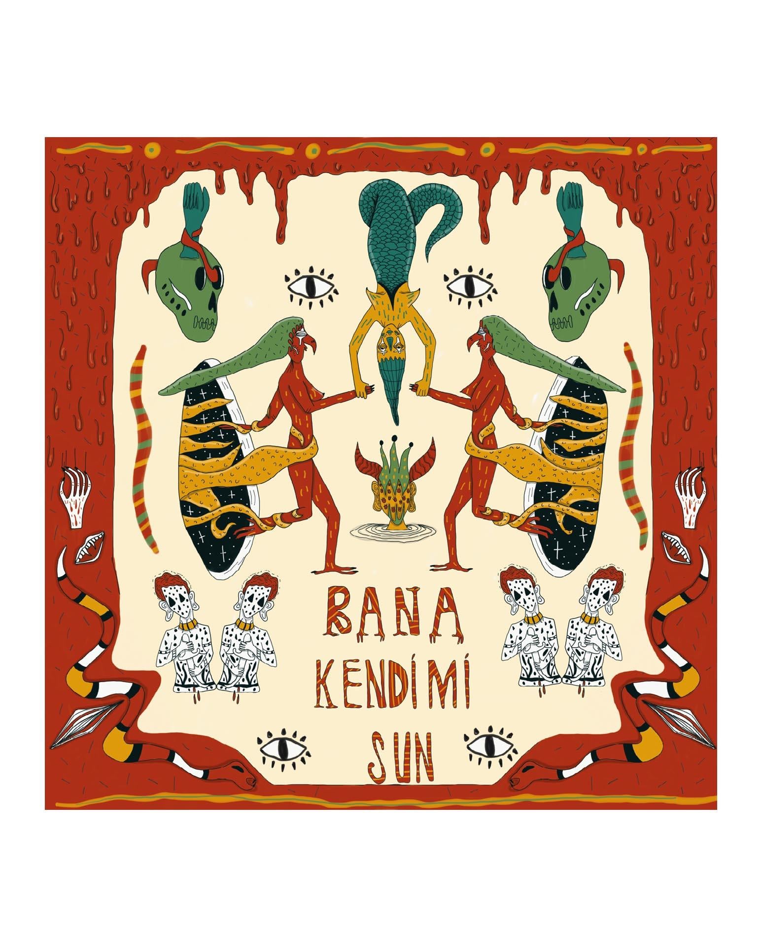 Kübra Su Yıldırım “Bana Kendimi Sun” Eşarp - OMM x Şarküteri Big Baboli