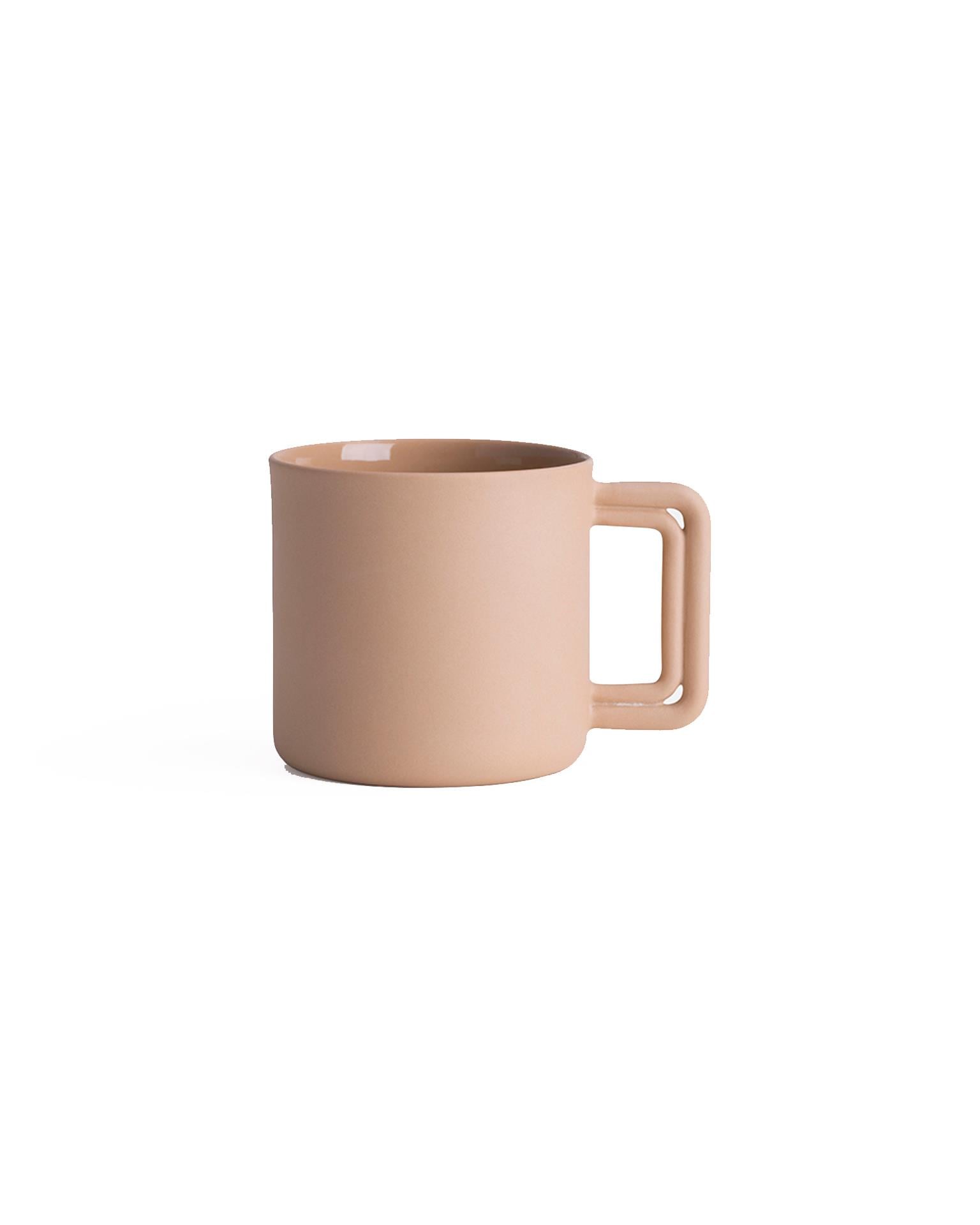 Kupa - Onni Design - Tek Renk - Sütlü Kahve