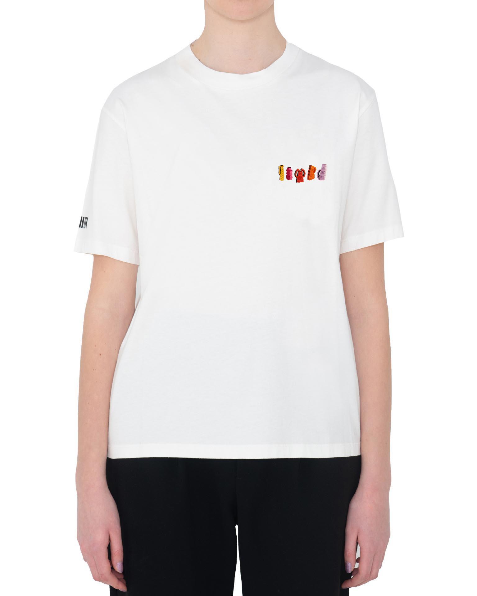 OMM Eser Nakışlı Unisex Tişört - Bertrand Fompeyrine