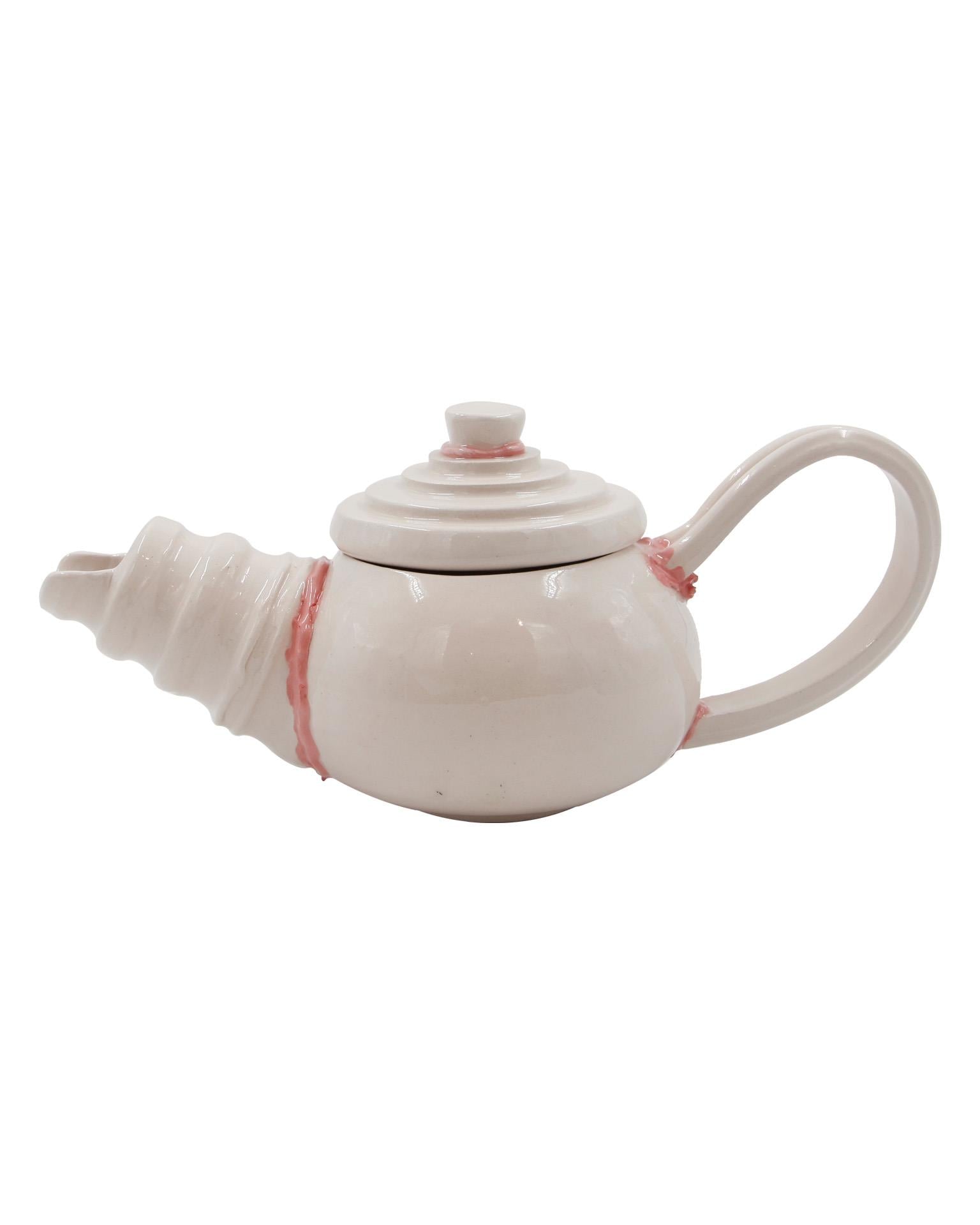 OMM x MU Ceramic Beyaz Demlik No:2