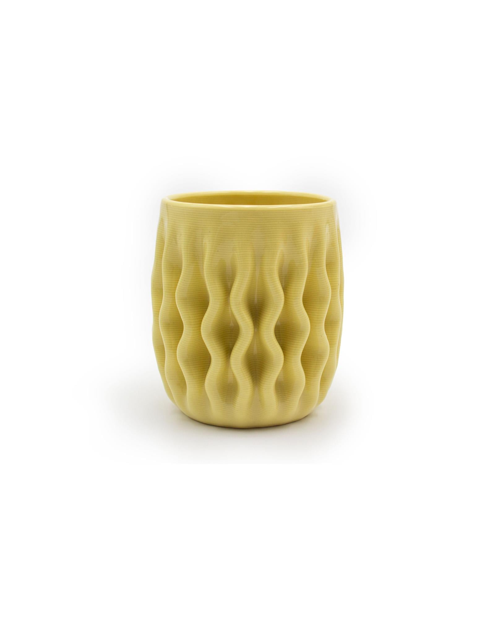 Solidified ''Entropy V1'' Sarı Porselen Bardak