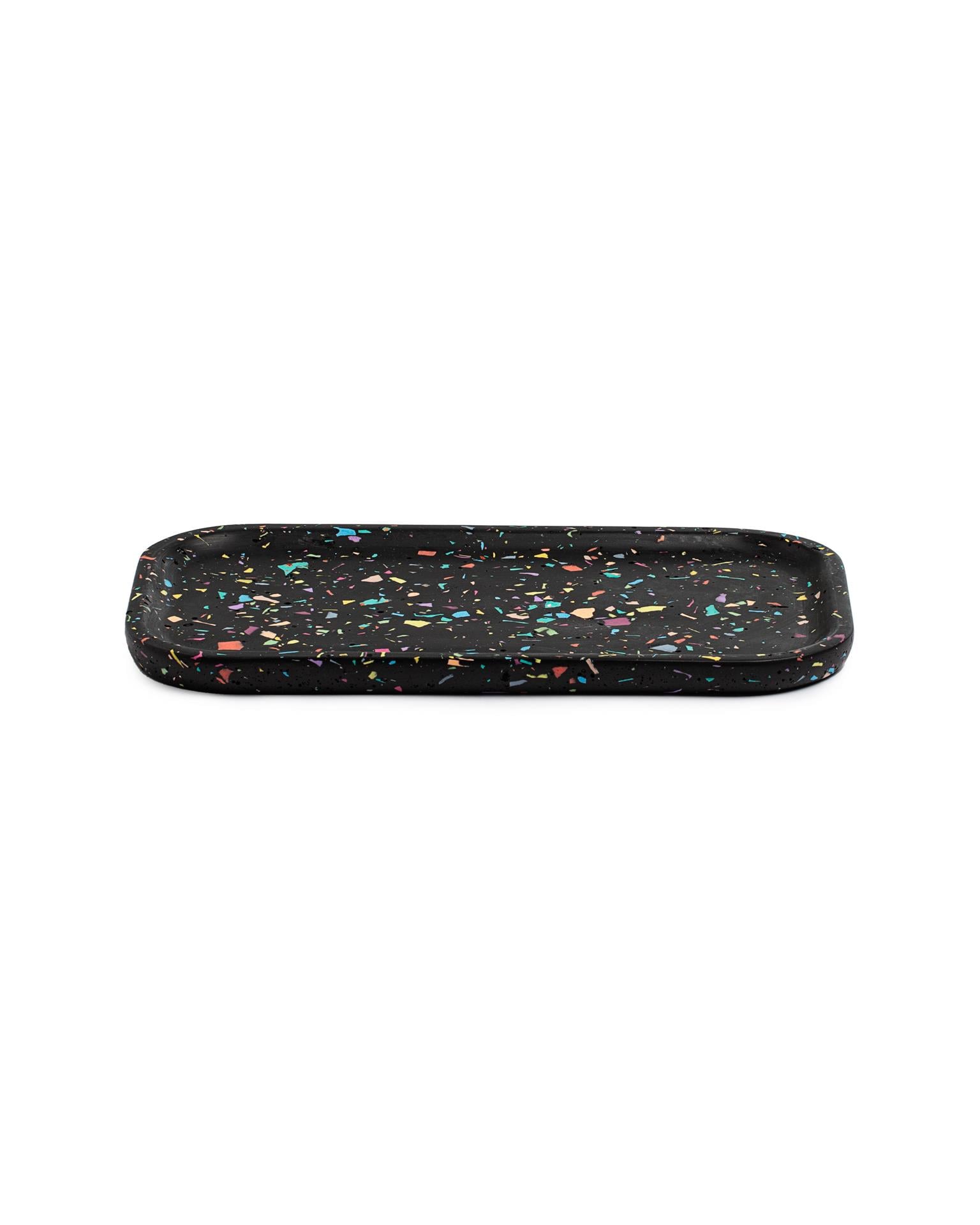 Terazzo Organizer - Dikdörtgen - Siyah - Tehanu