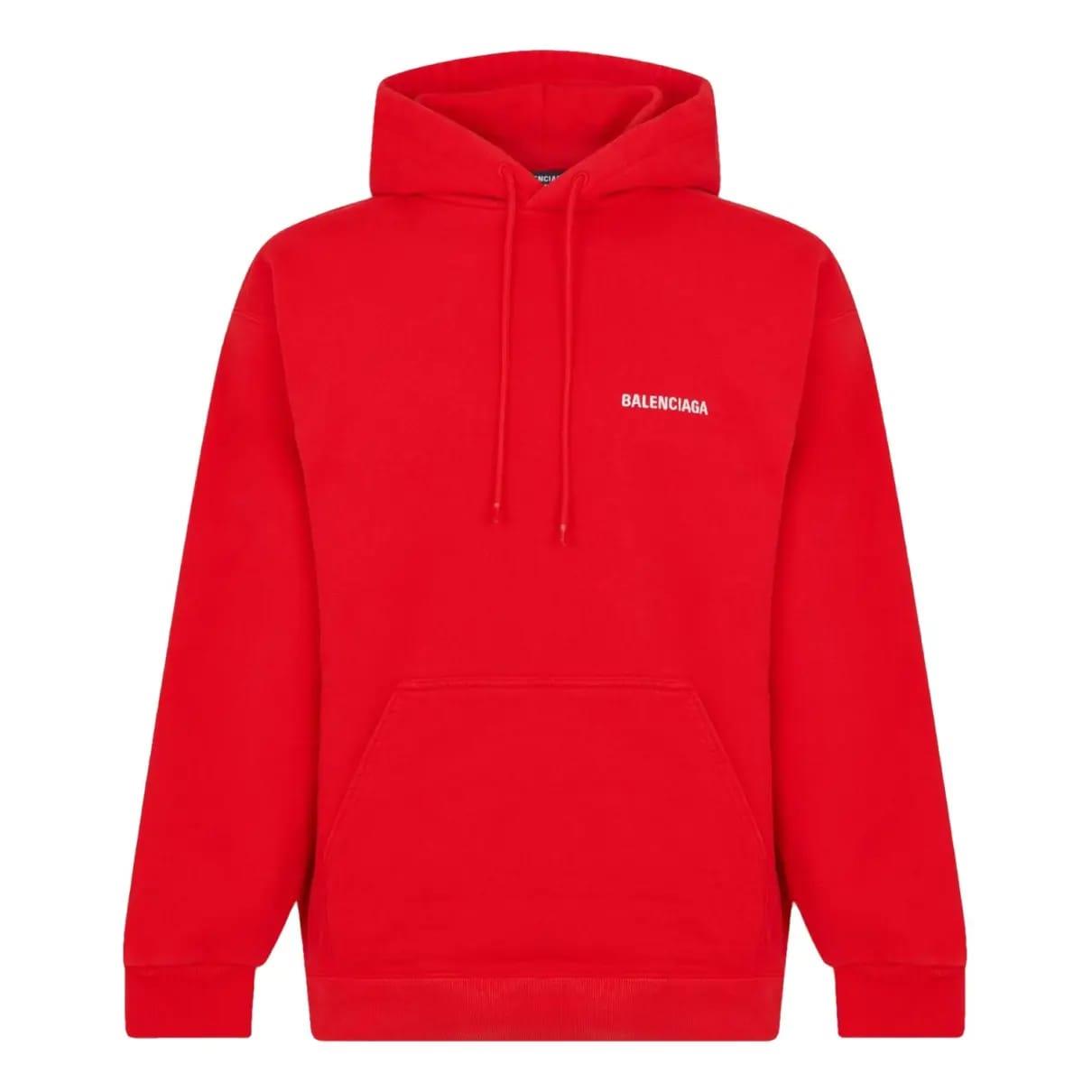 Balenciaga Red Hoodie