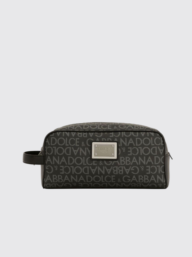 Coated Jacquard Toiletry Bag DG