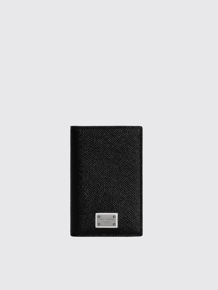 Dauphine-Embossed Calfskin Foldable Cardholder