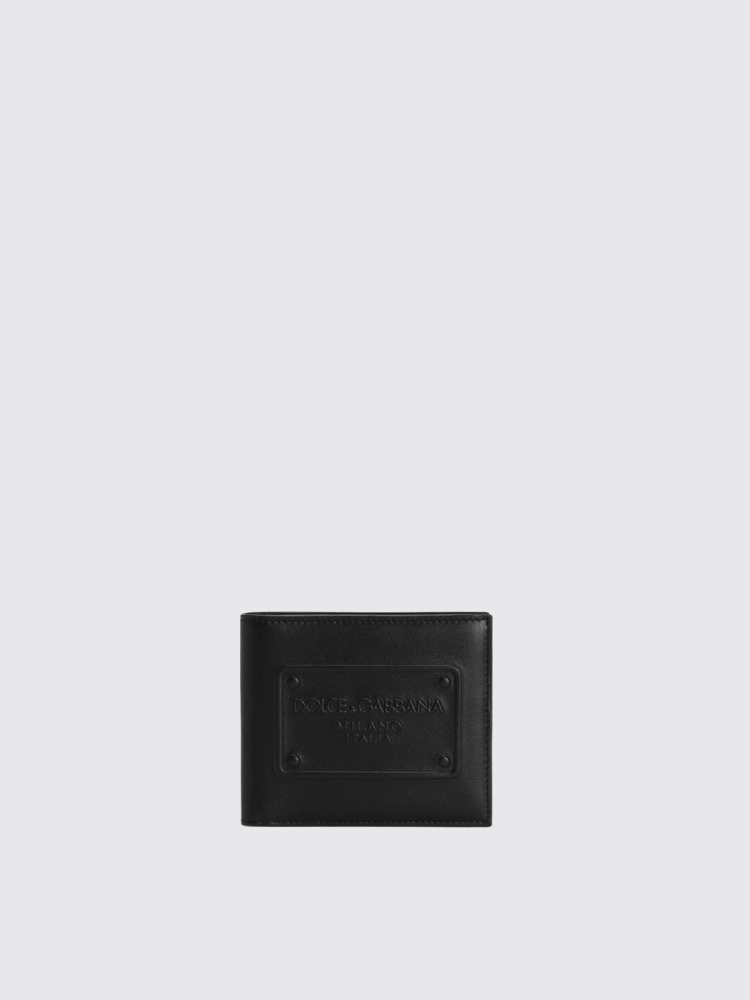 Dolce & Gabbana Black Men's Leather Wallet