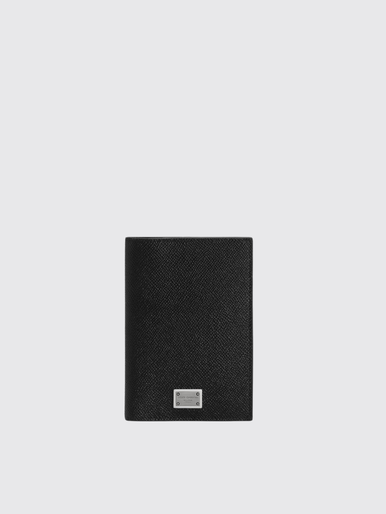 Dolce & Gabbana Logo Calfskin Passport Cover