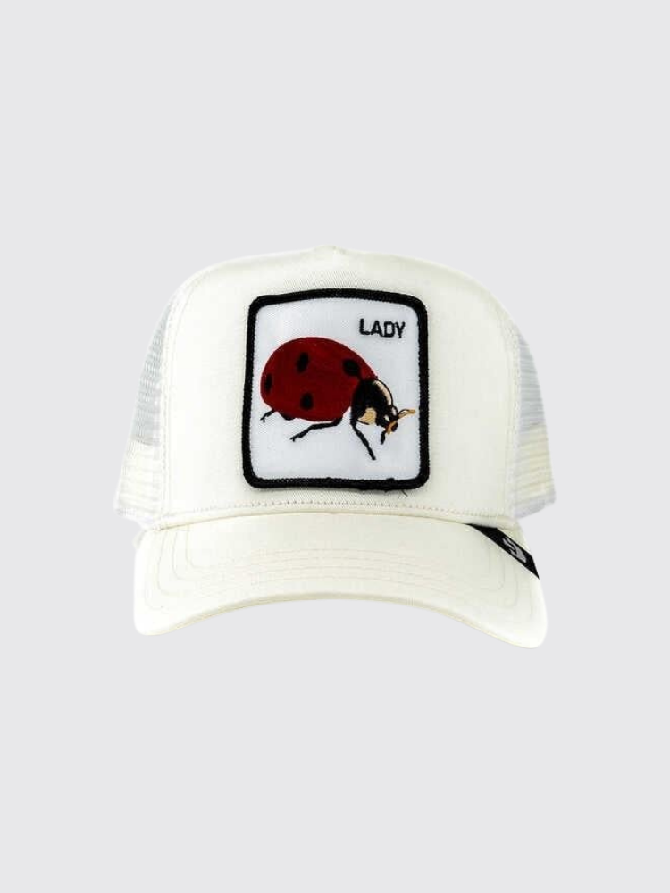 Goorin Bros Spot (Uğur Böceği Figür) Beyaz Şapka 101-0552