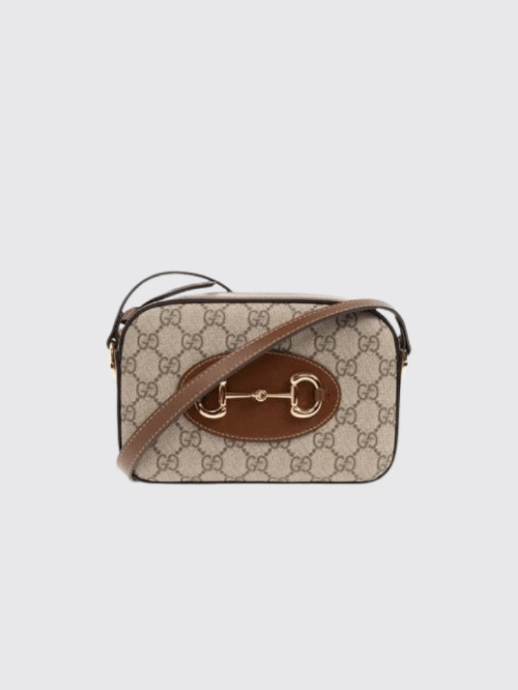 Gucci Small Horsebit 1955 Shoulder Bag Brown