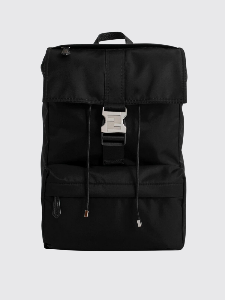 Logo Buckle Detail Backpack