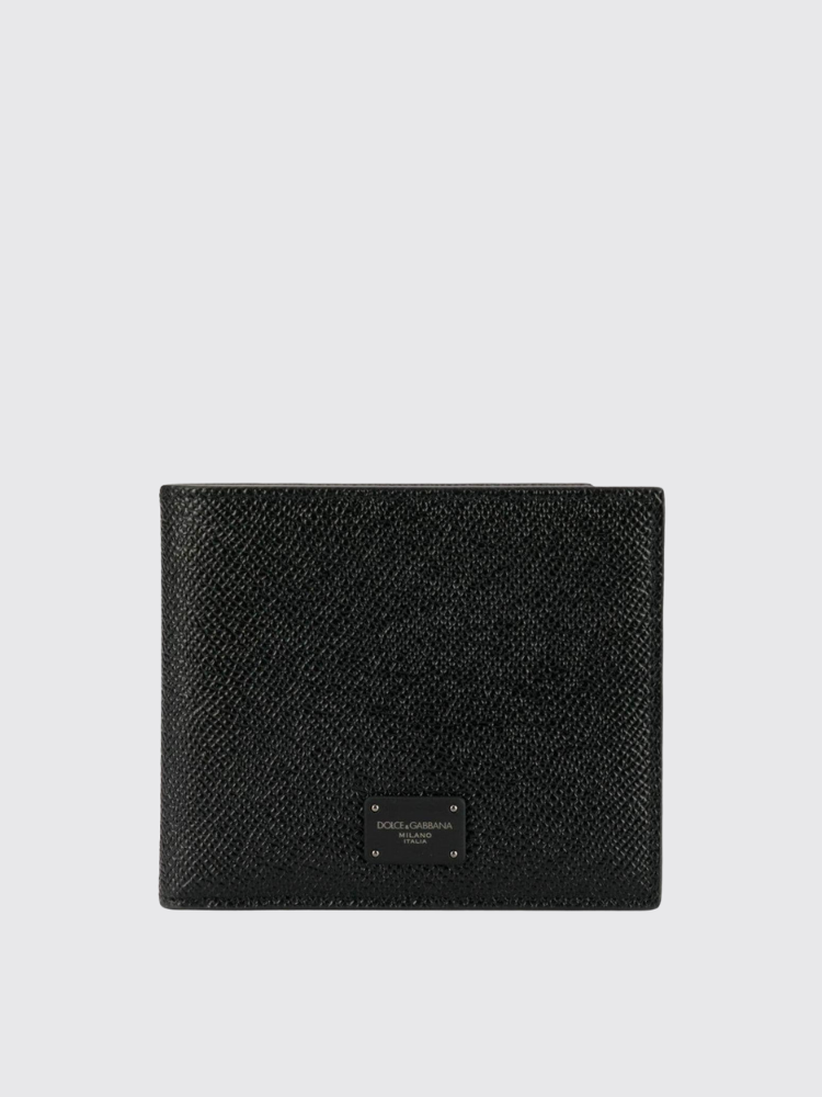 Logo Plaque Bi-fold Wallet