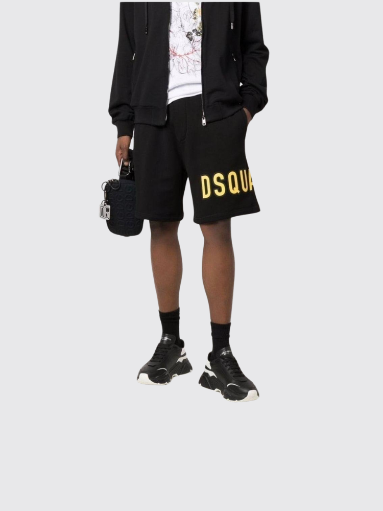 Logo Print Cotton Short