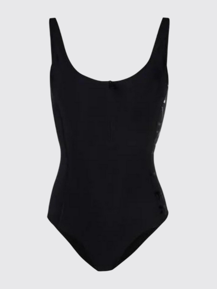 Logo-Print Sleeveless Bodysuit
