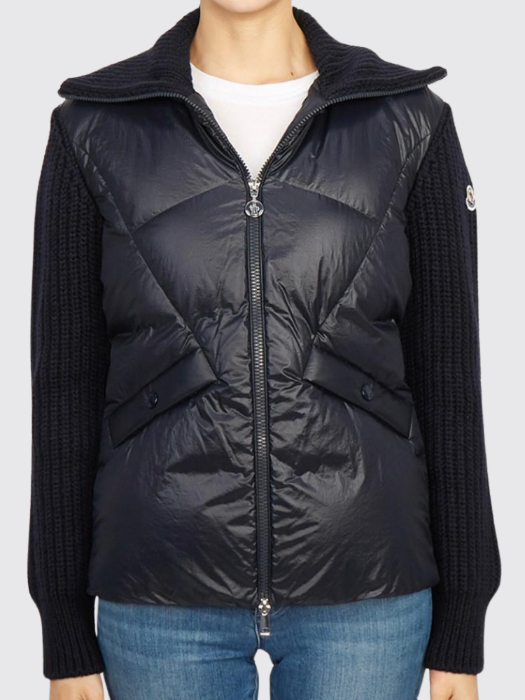 Moncler Padded Wool Cardigan