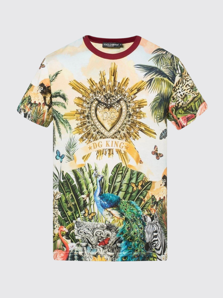 Reggello Outlet Jungle Print T-shirt
