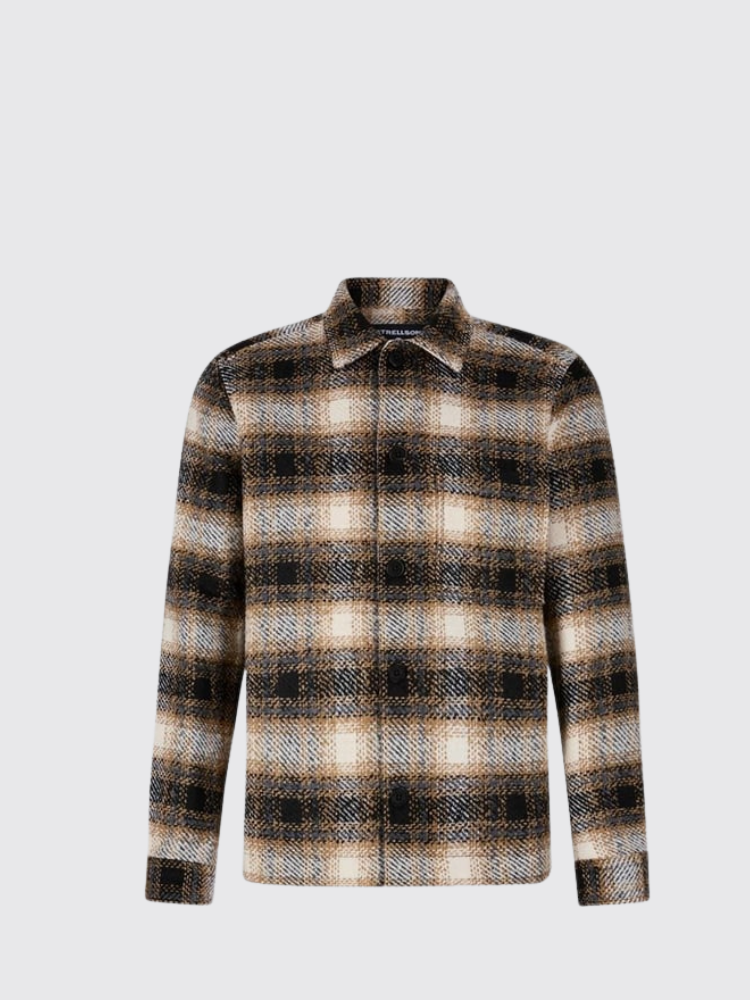 STRELLSON Noel Overshirt – Beige/Black