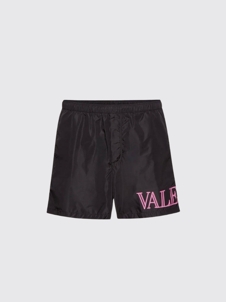 Swim Shorts With Neon Universe Print