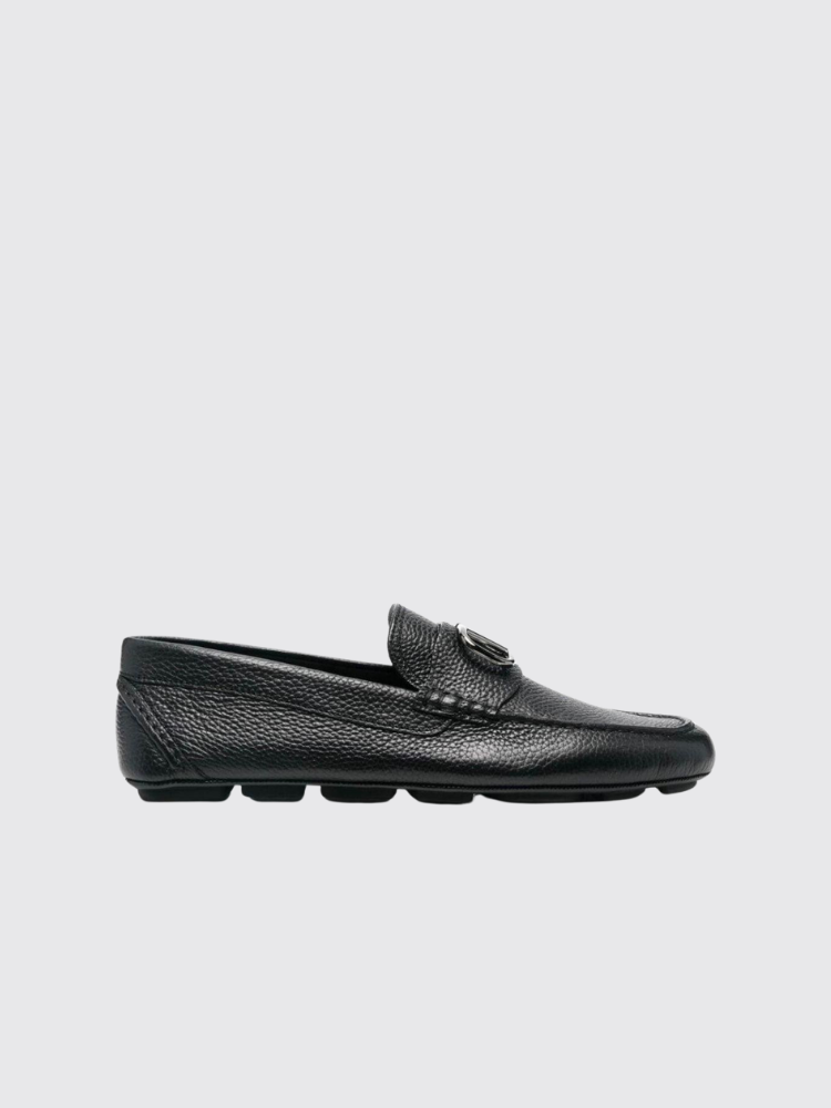 Vlogo Signature Leather Driving Shoes