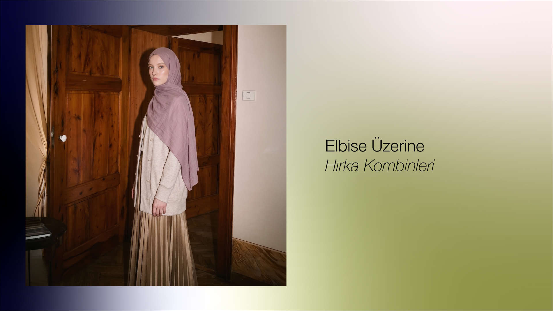 elbise hırka kombinleri