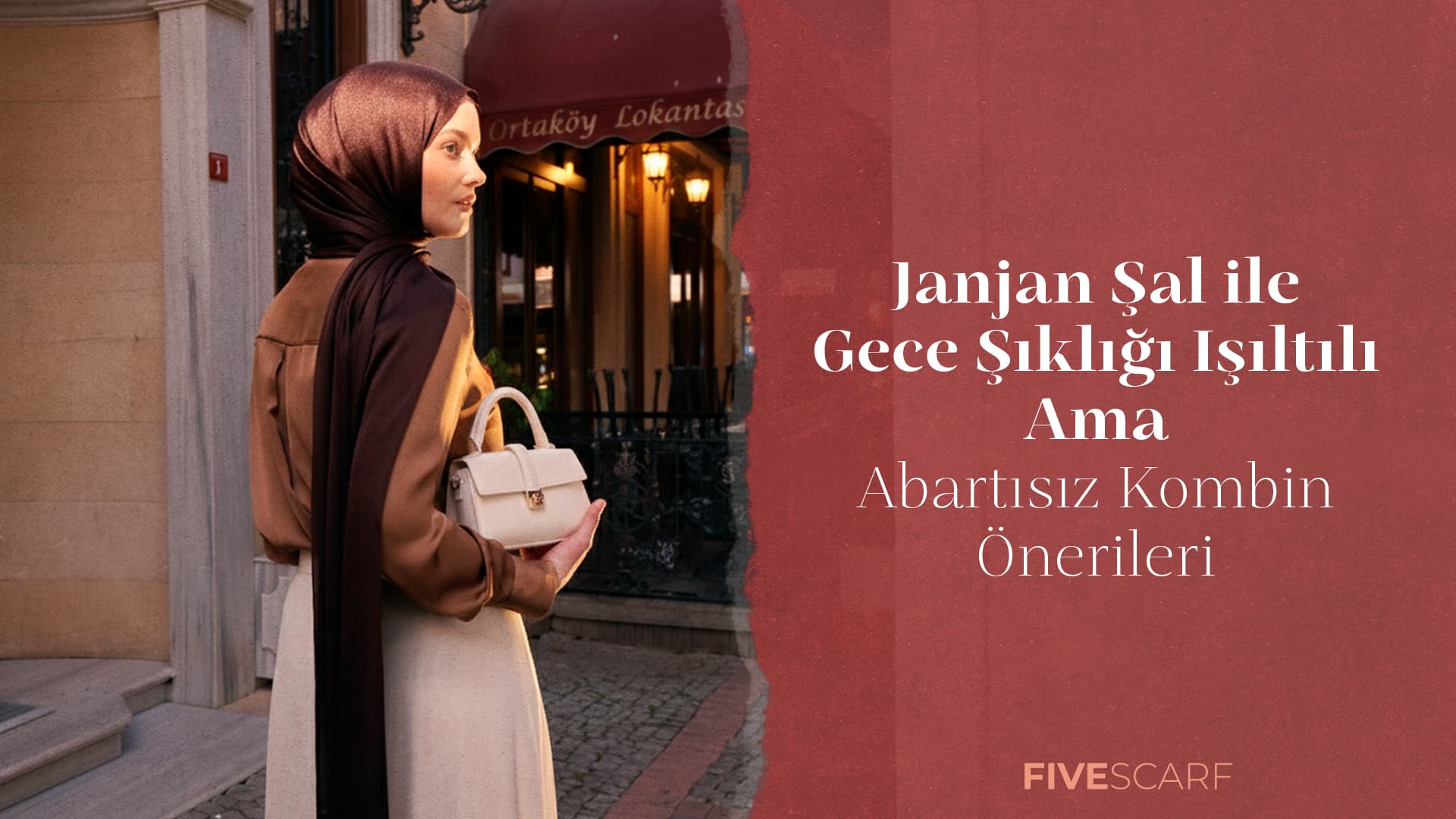 Janjan şal nasıl kombinlenir