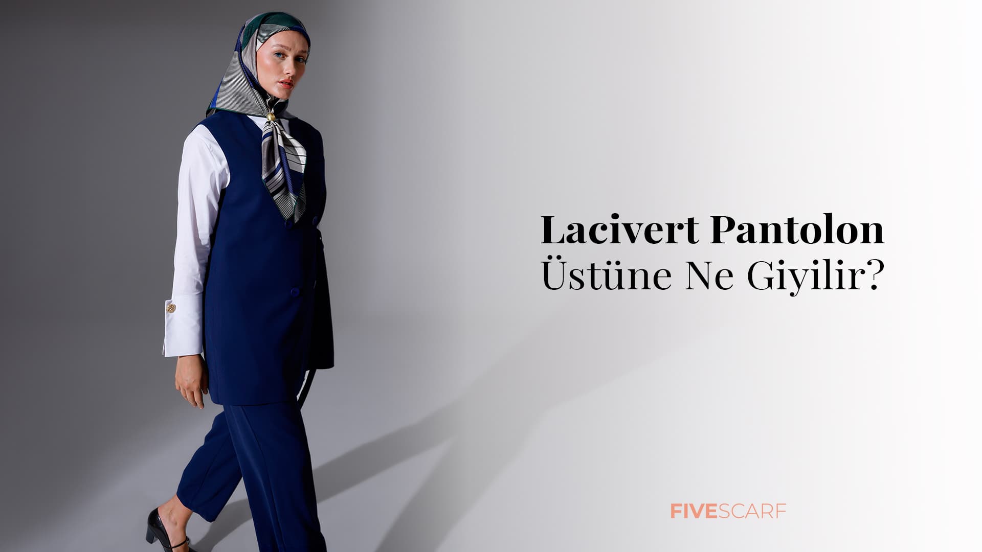 Lacivert pantolon üstüne ne giyilir