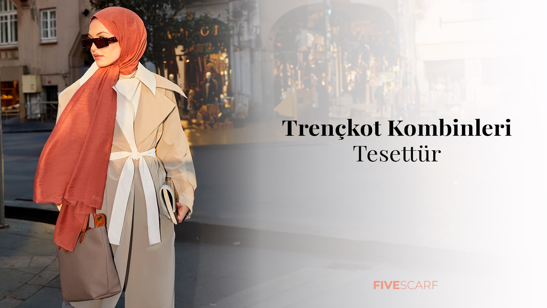 Trençkot Kombinleri Tesettür