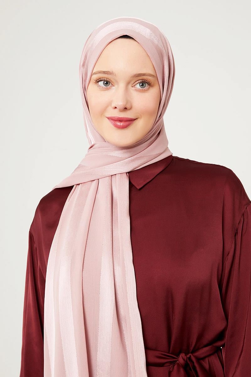 Fivescarf A.Pudra Sim Şeritli Tokyo Şal