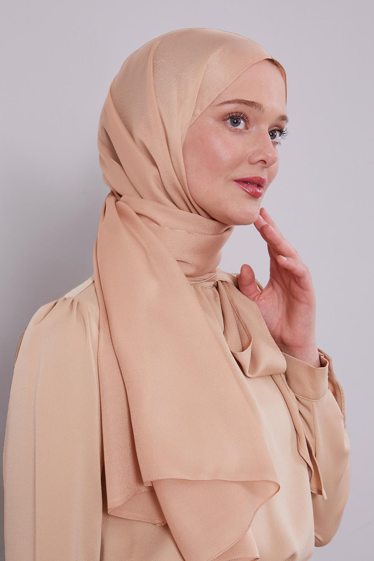 Fivescarf A.Pembe Düz Purple Şal