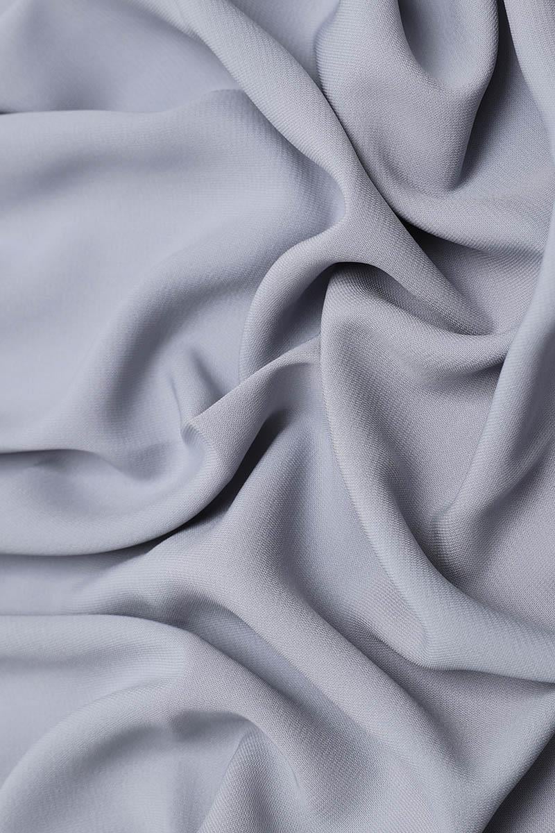 Fivescarf Açık Gri Medine İpeği Şal