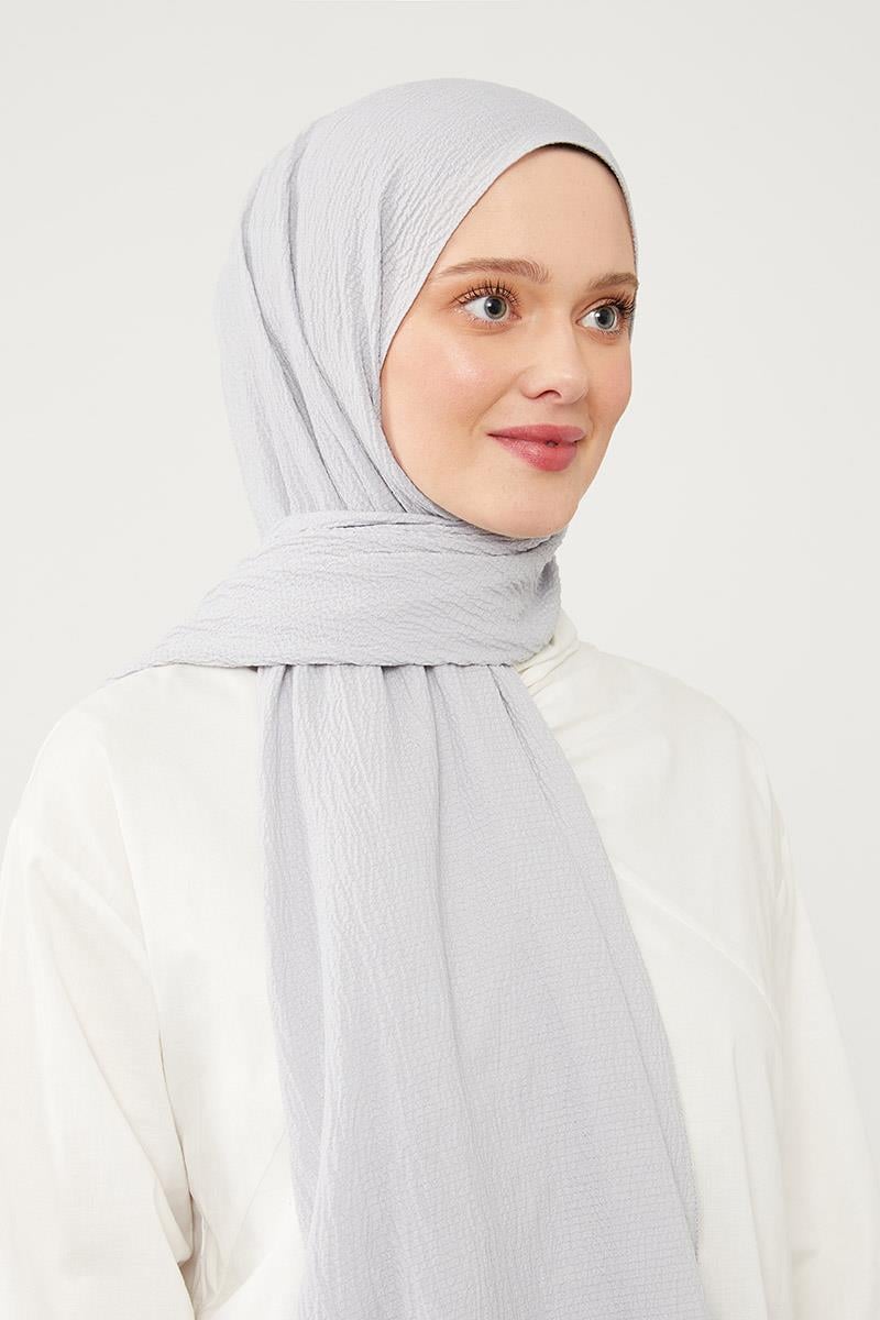Fivescarf Açık Gümüş Harmoni Şal