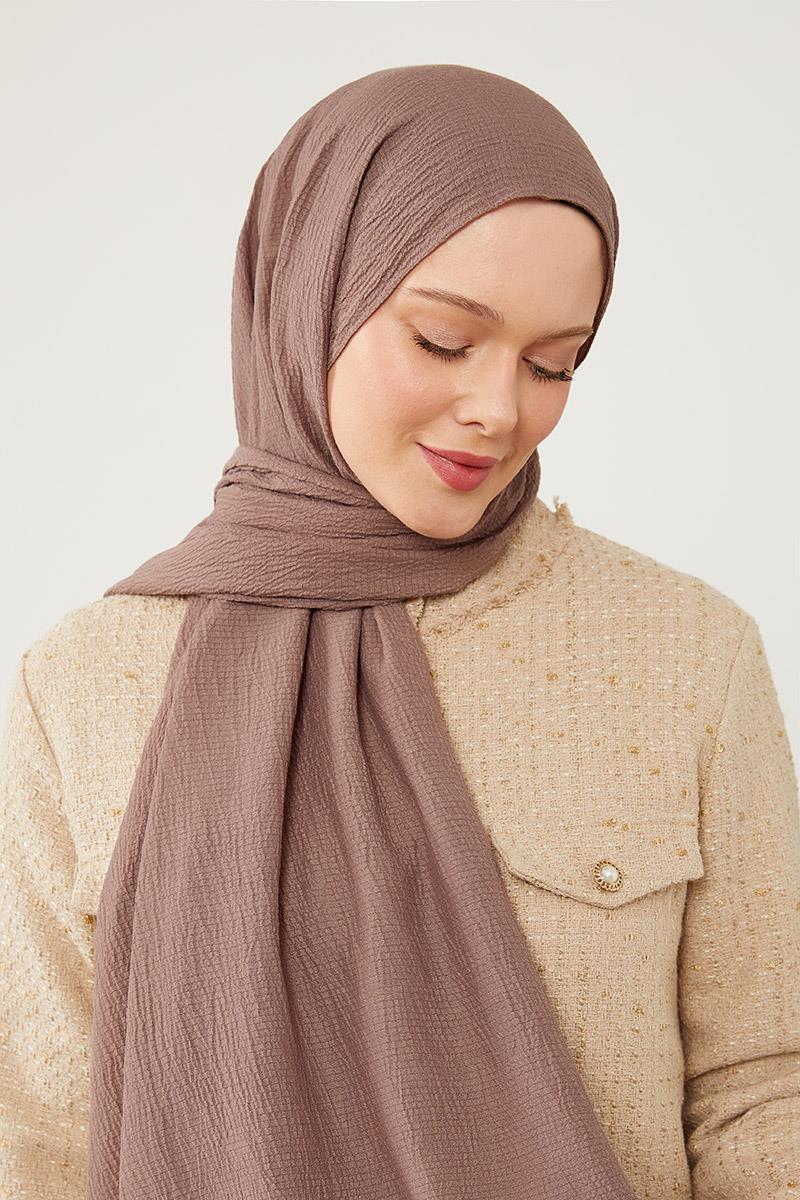 Fivescarf Açık Kahverengi Harmoni Şal
