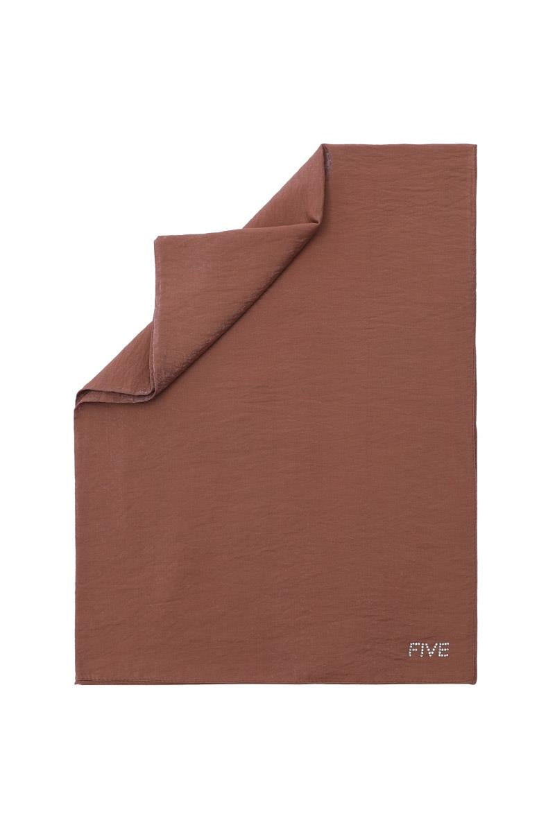 Fivescarf Açık Kahverengi Shine Begonia Şal