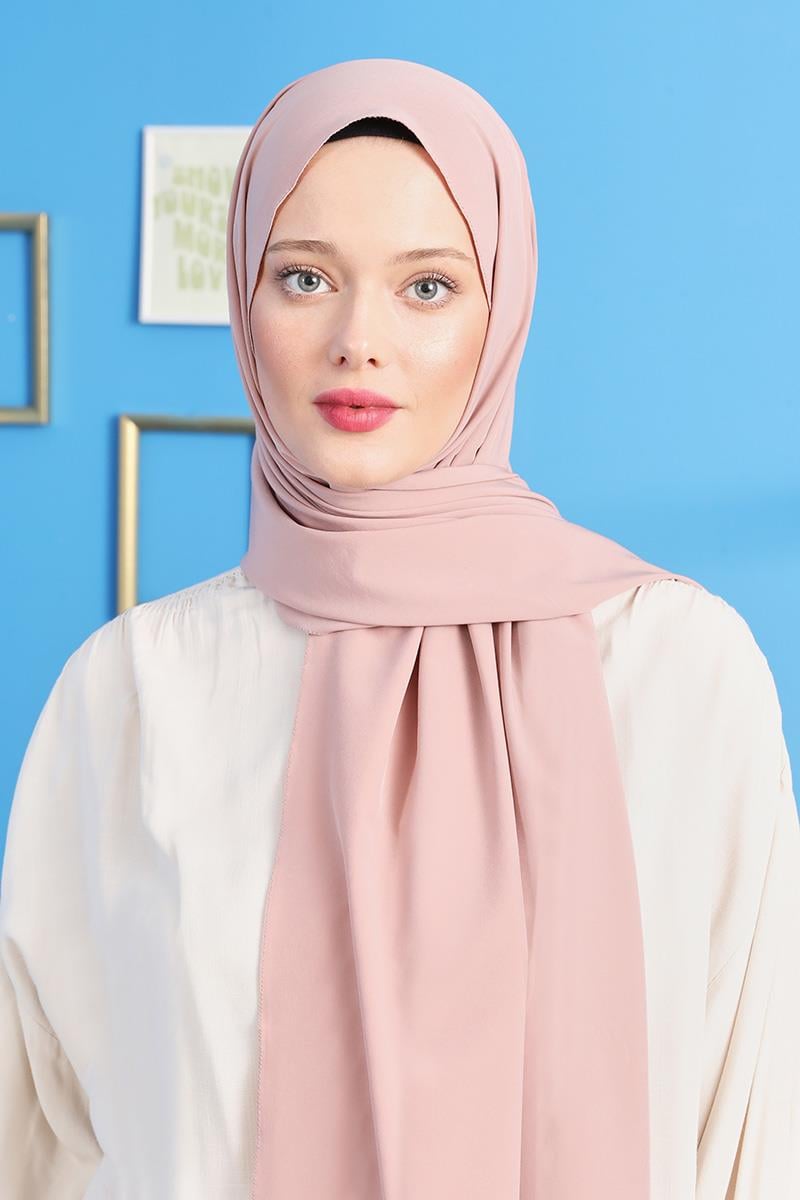 Fivescarf Açık Pudra Magic Şal