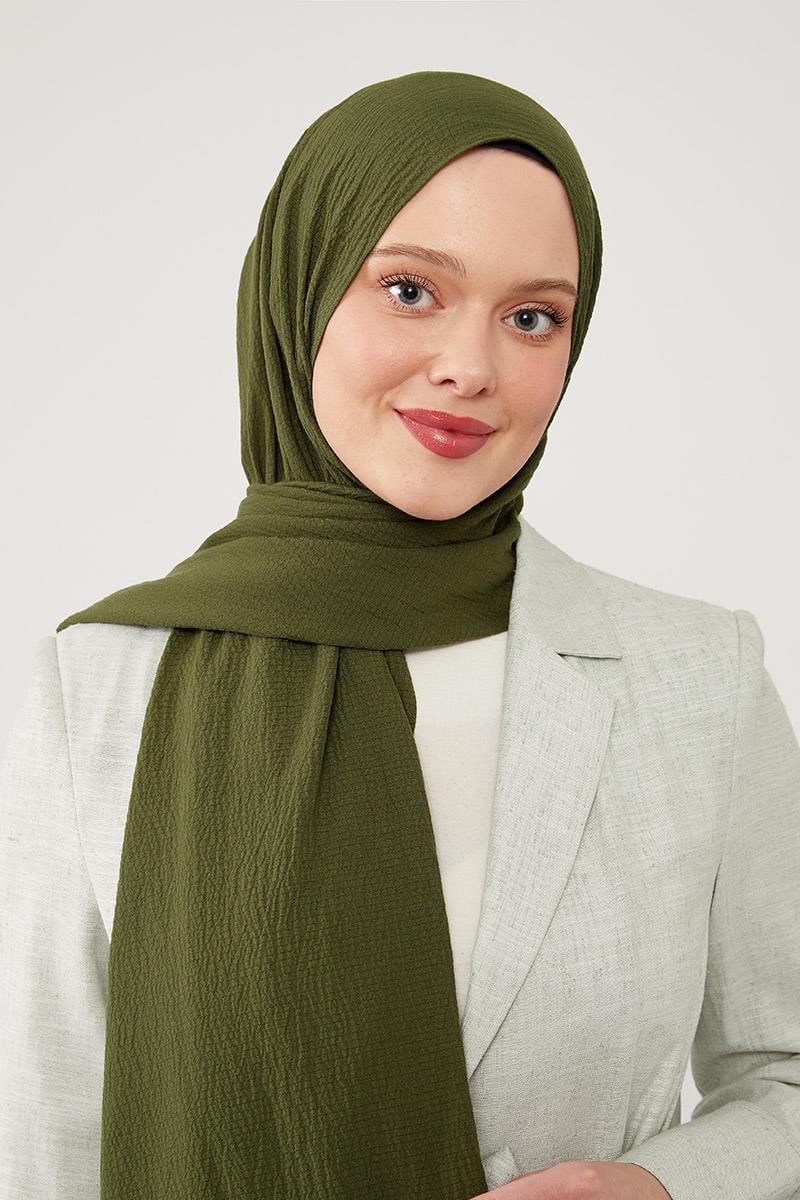 Fivescarf Çimen Yeşili Harmoni Şal