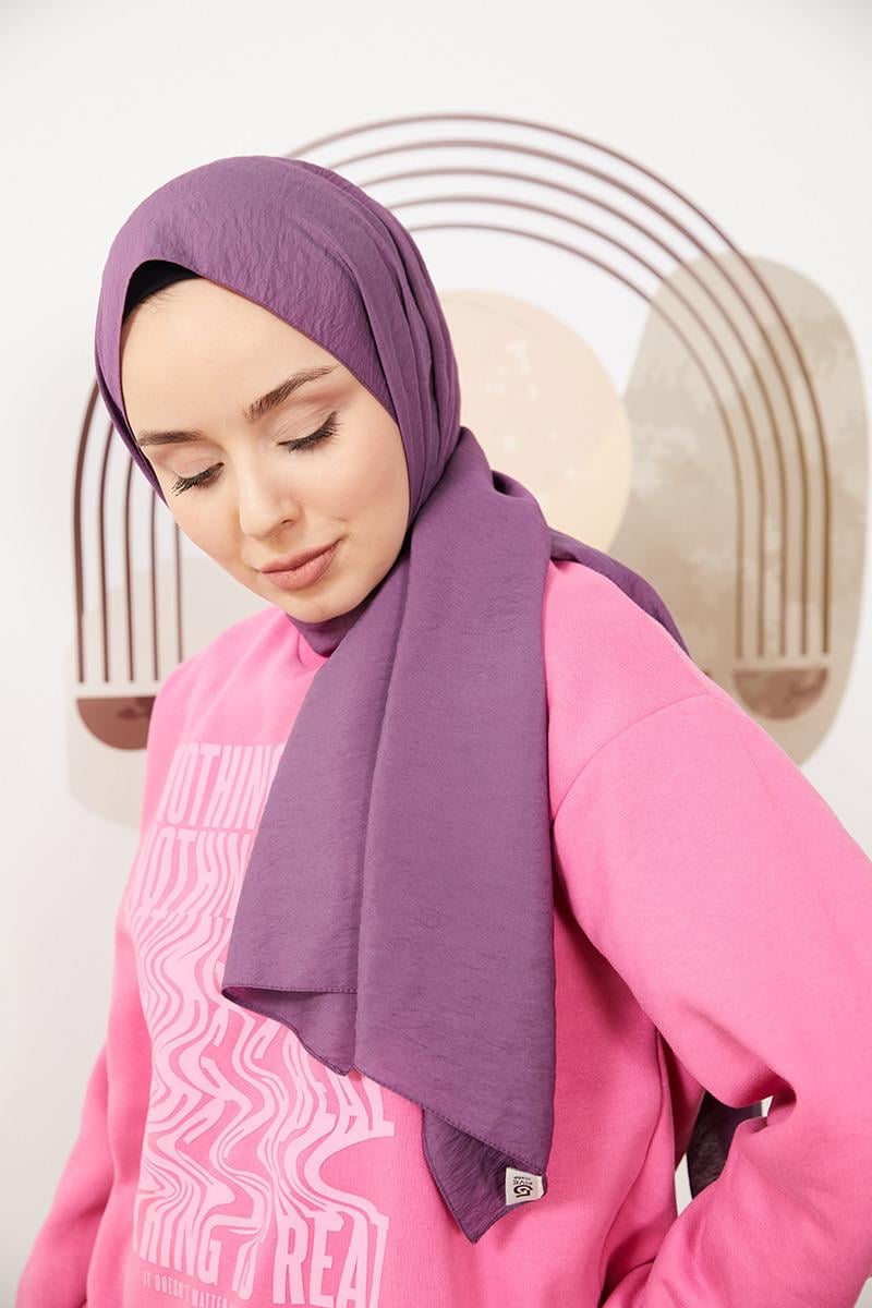 Fivescarf Eflatun Tensel Şal