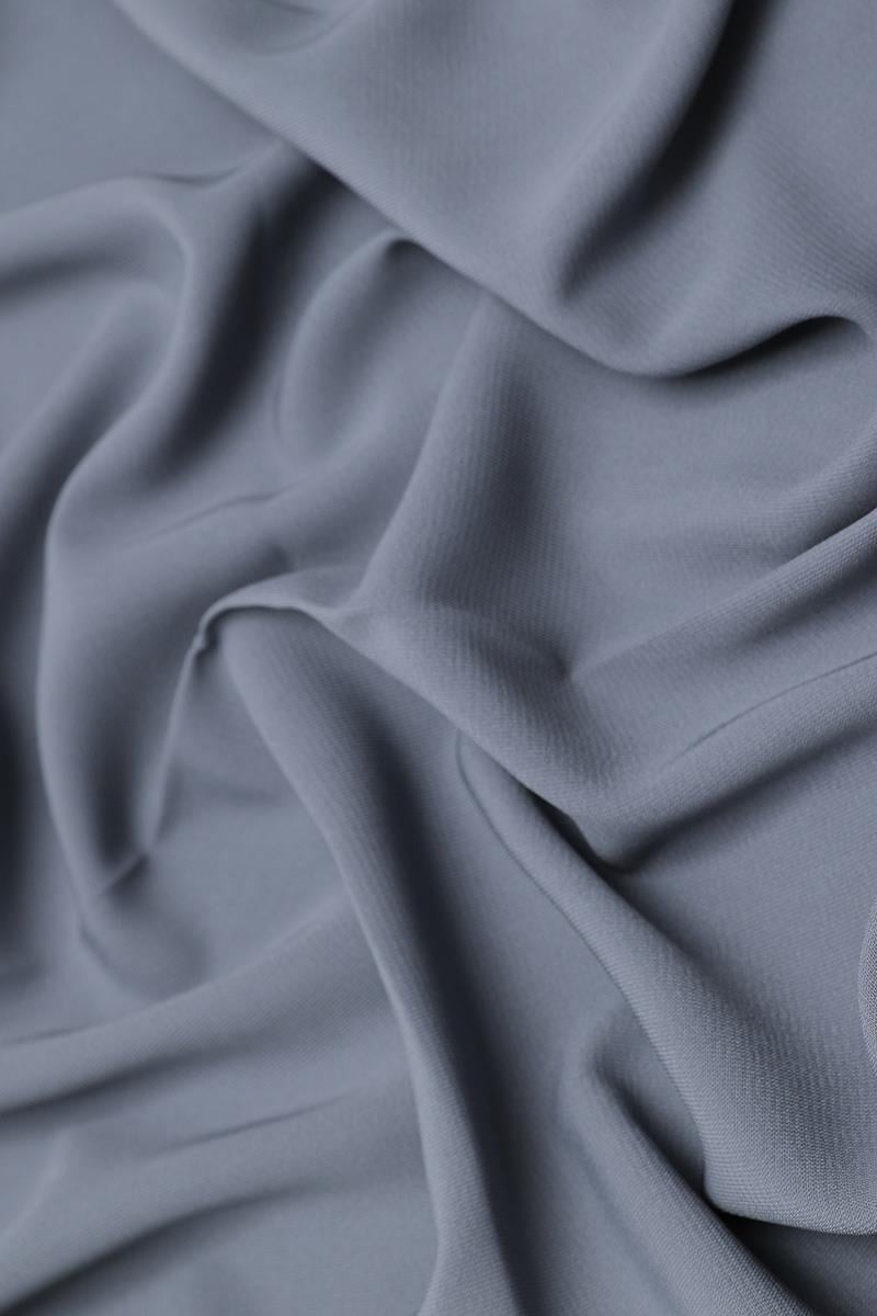 Fivescarf Gri Medine İpeği Şal