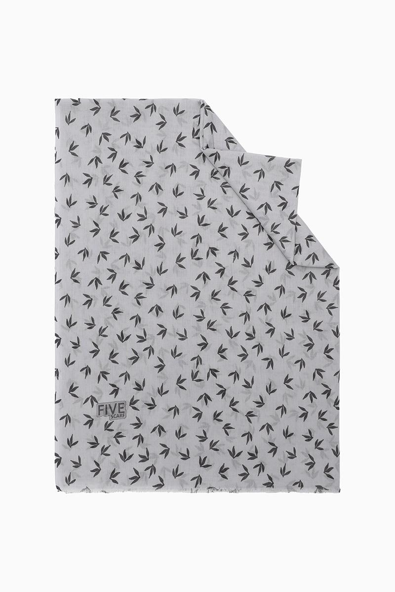 Fivescarf Gri Relax Yonca Şal