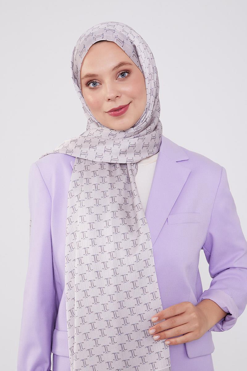 Fivescarf Gül Çift Renkli Brand Şal