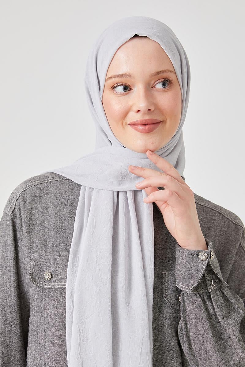 Fivescarf Gümüş Frozen Şal