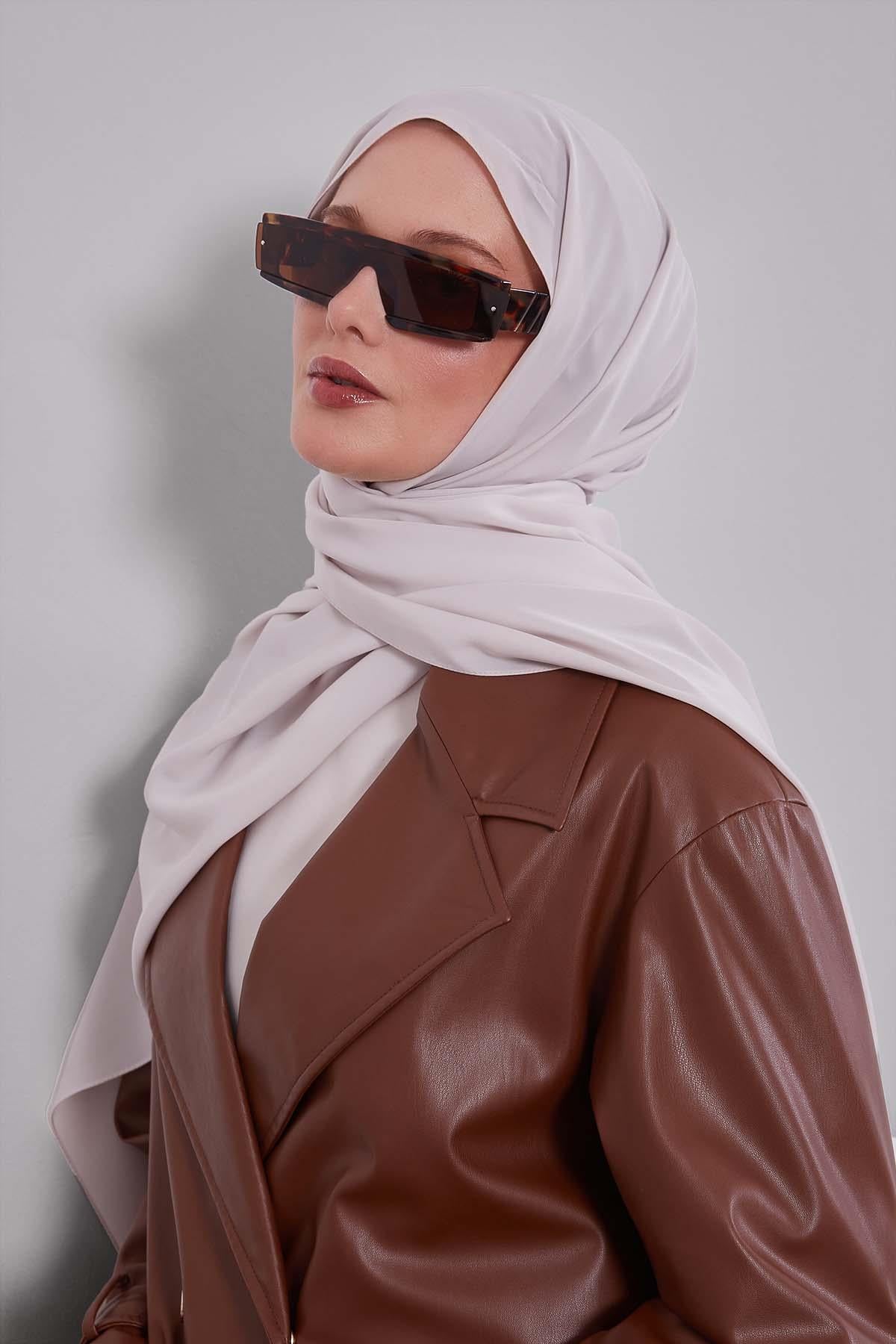 Fivescarf K.Bej Taşlı Lüx Medine İpeği Şal