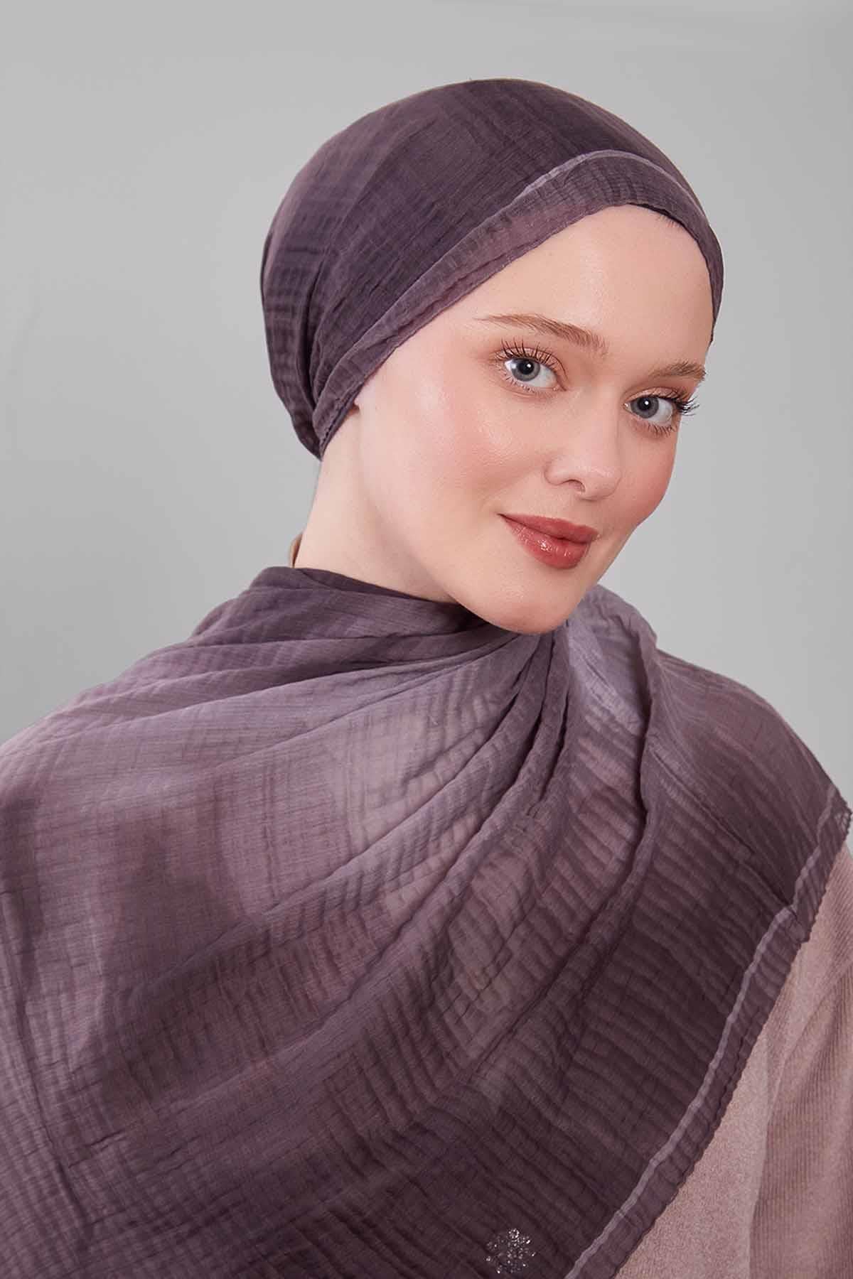 Fivescarf K.Vizon Soyut Cotton Müslin Şal