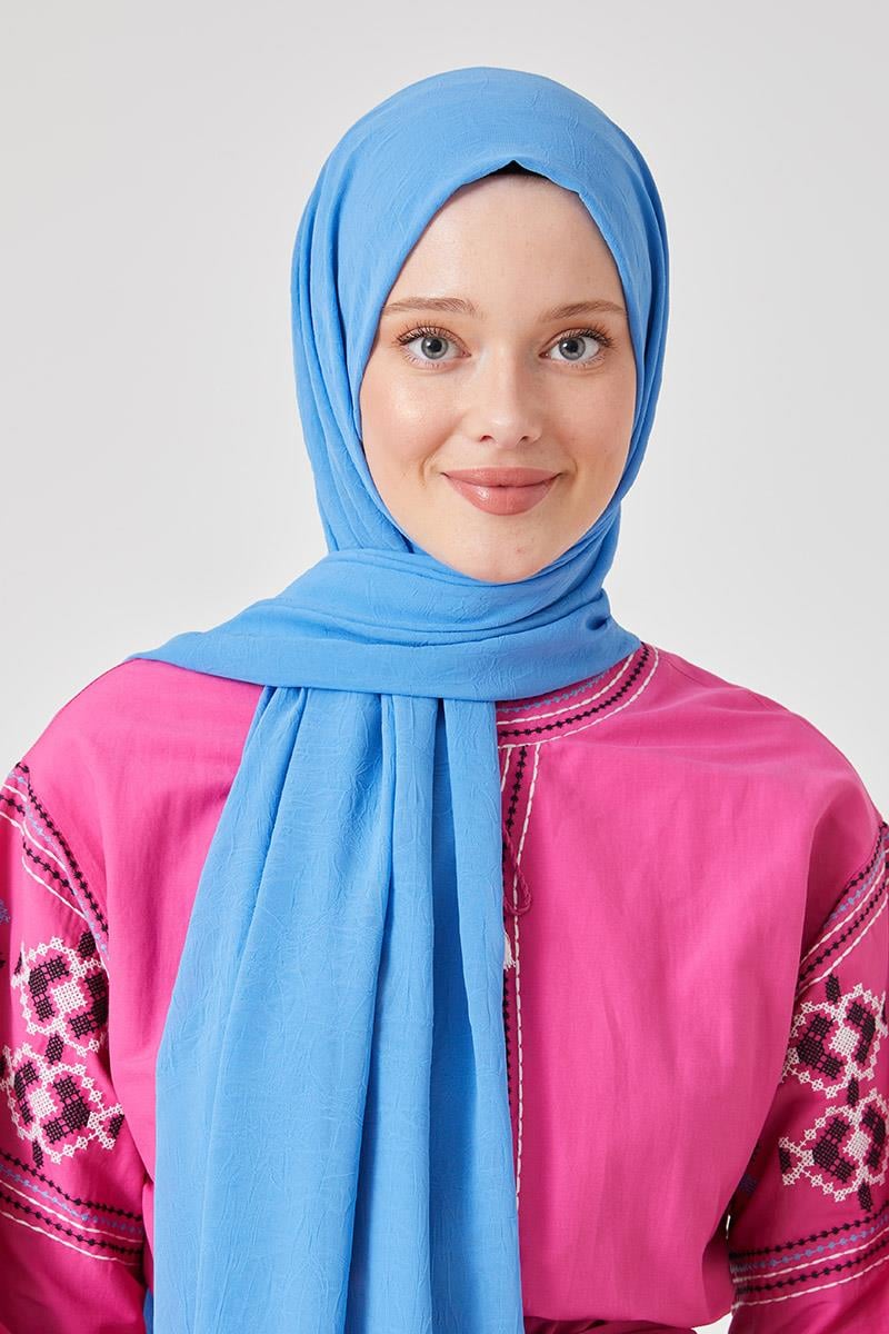 Fivescarf K.Mavi Frozen Şal