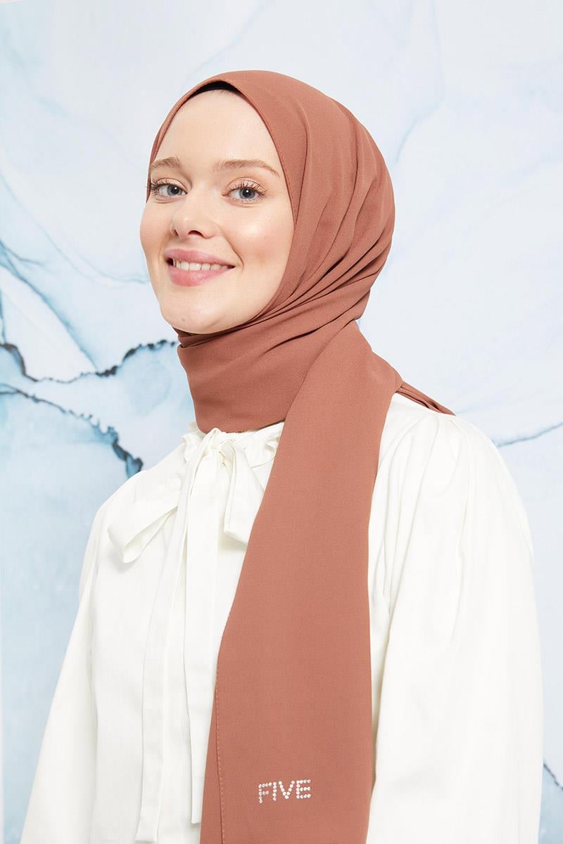 Fivescarf Kahverengi Otto Şal