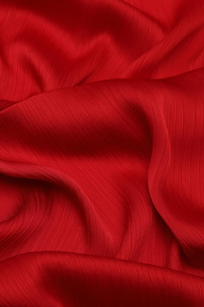 Fivescarf Kırmızı Brillant Abiye Şal